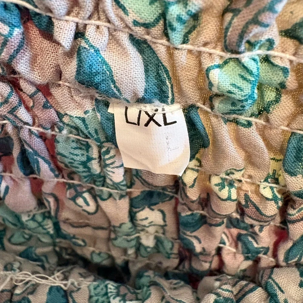 NWT Art Studio Company Sari Cotton Patchwork Jogger Pants Women’s L/XL - Picture 16 of 16